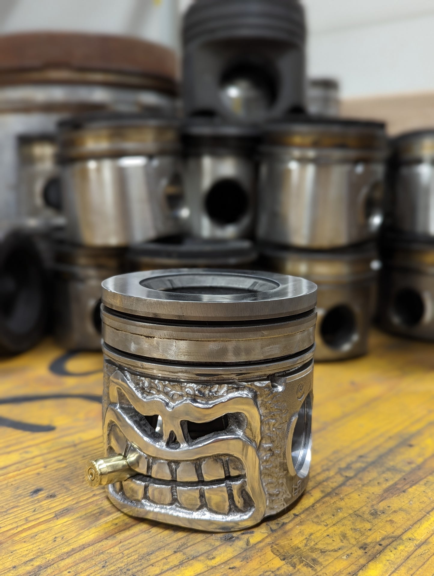 Angry Diesel Piston