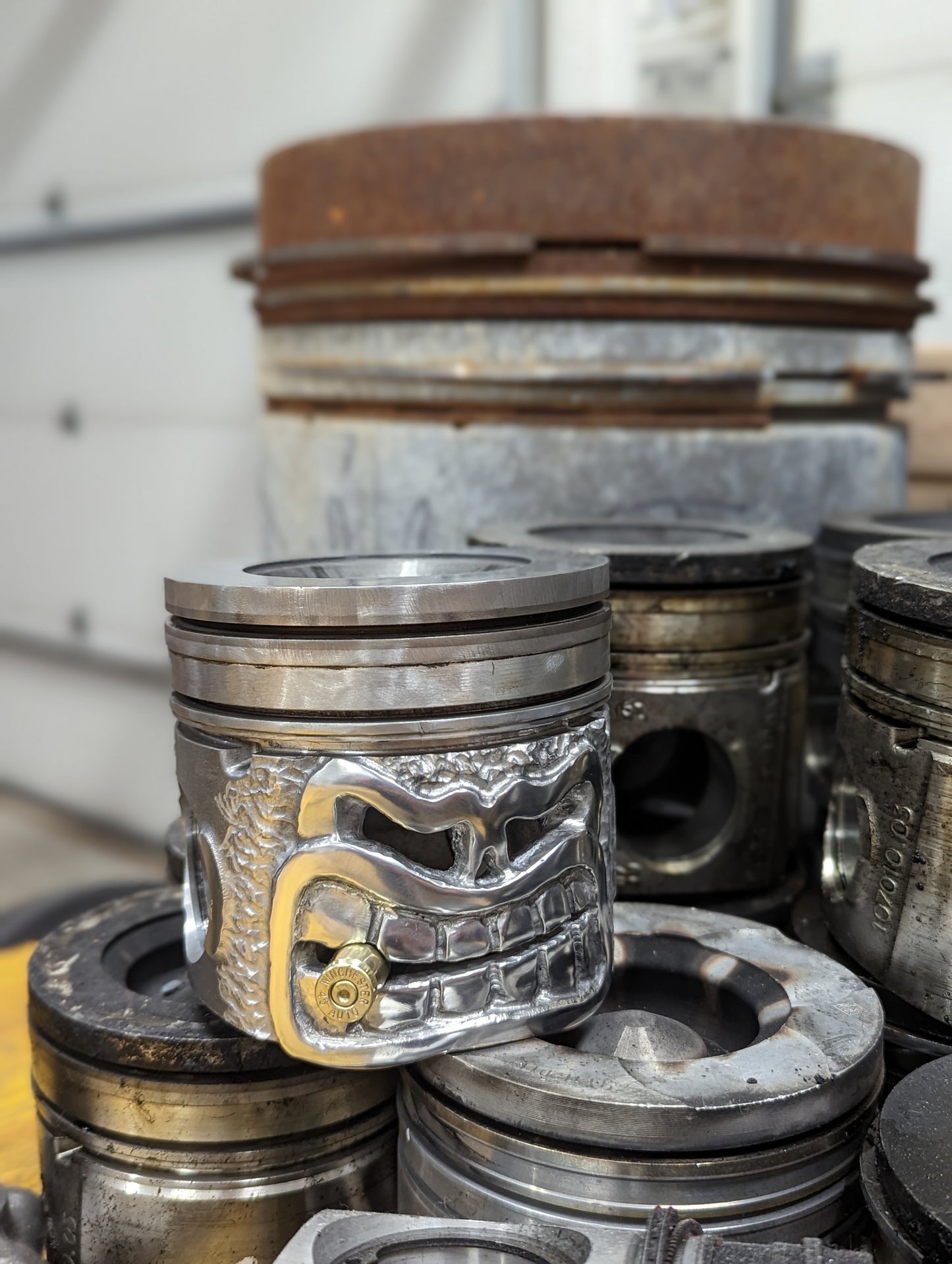 Angry Diesel Piston