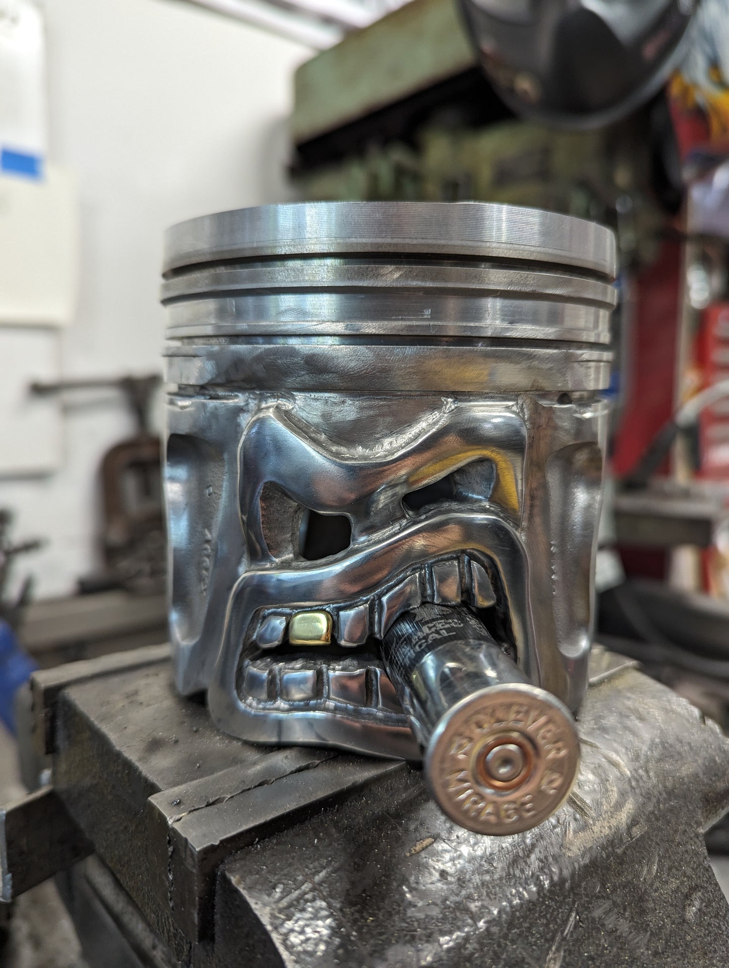 Gold Tooth 12ga Piston