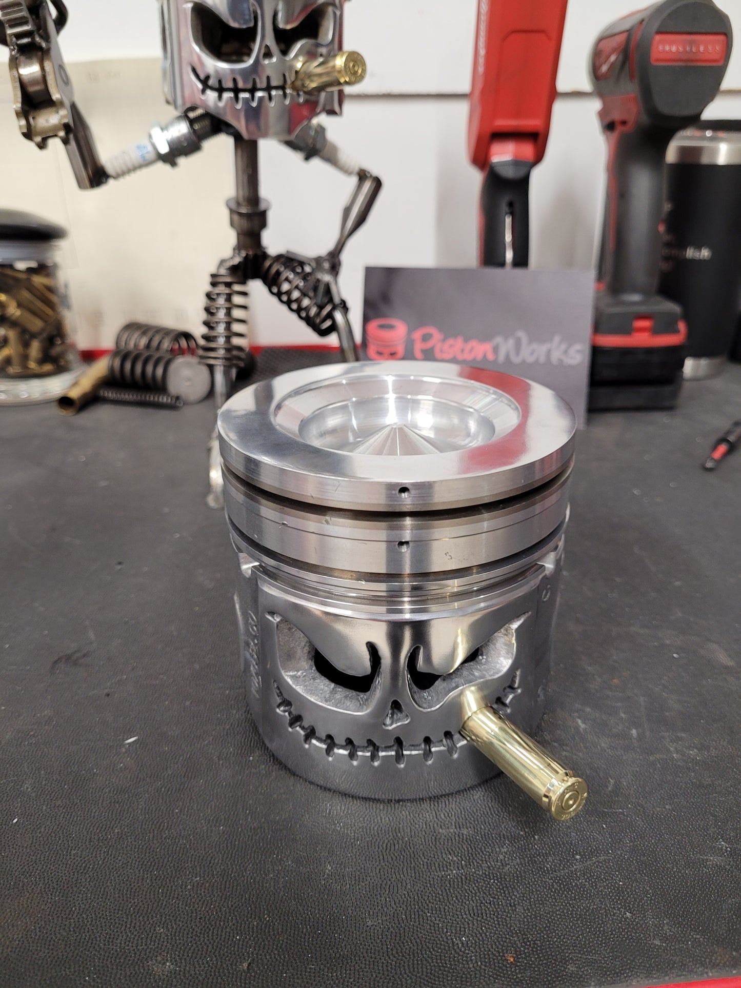 Smoking 450 Diesel Piston