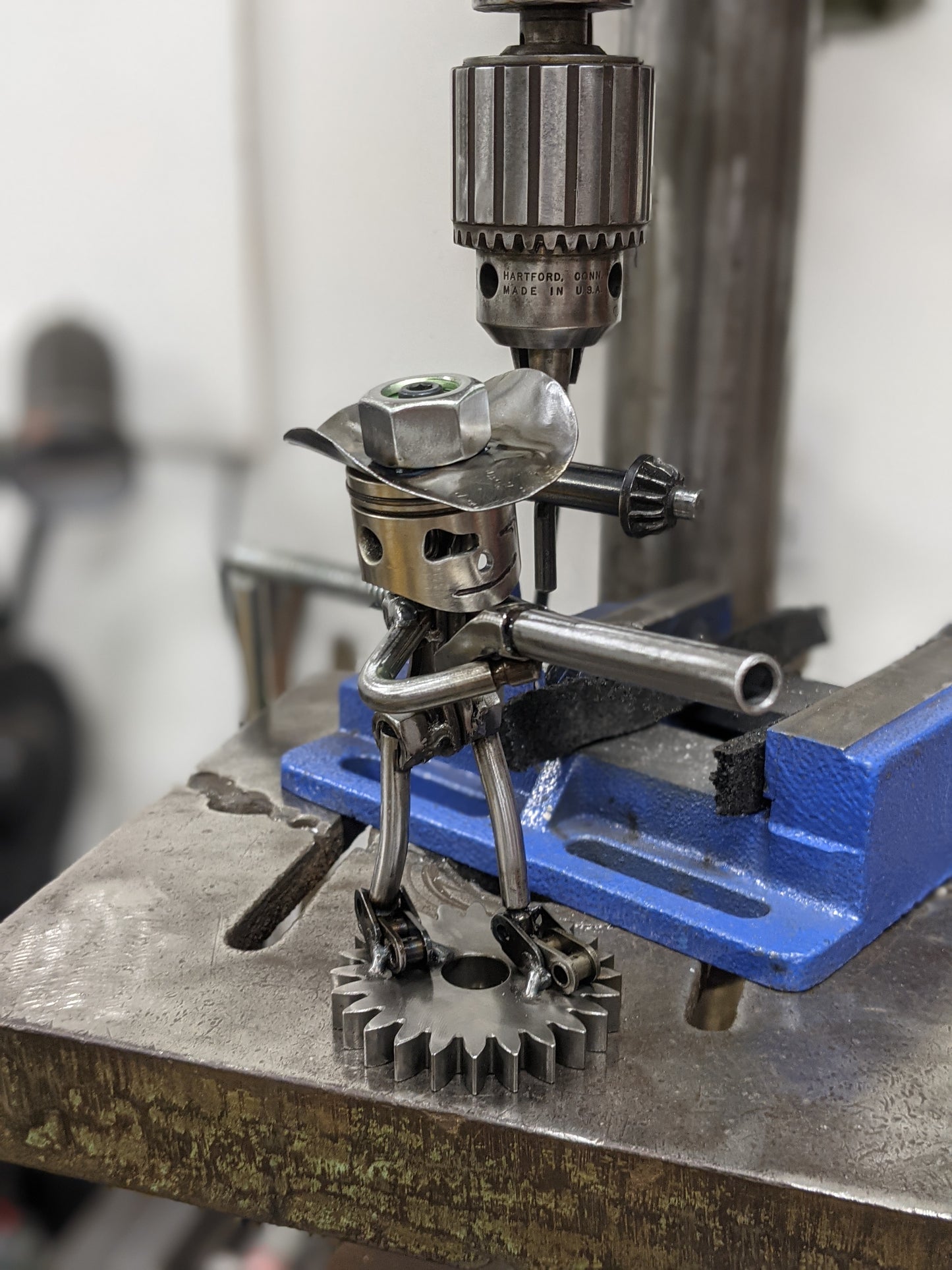 Small Piston Cowboy w/gun