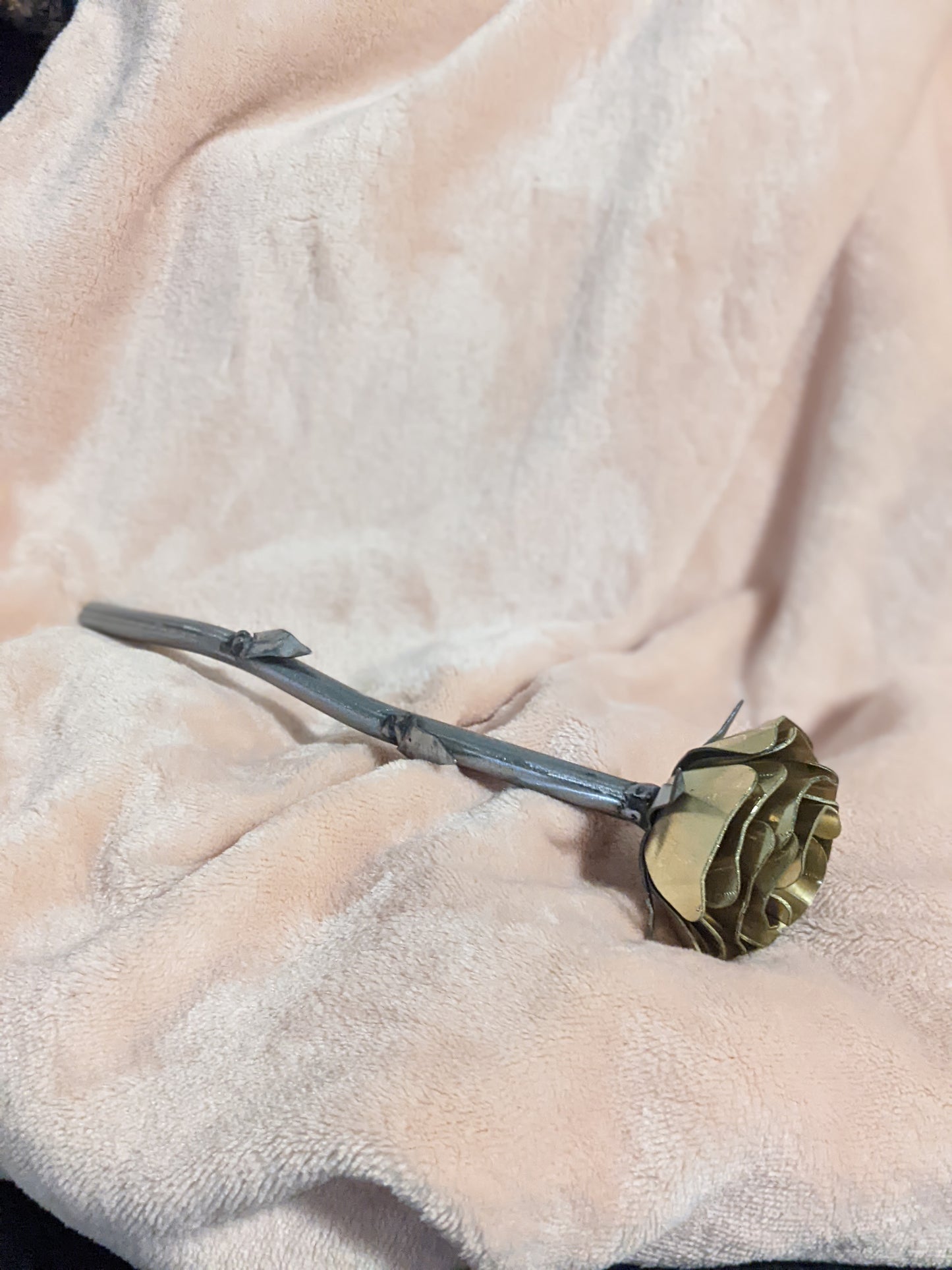 Handmade Metal Rose