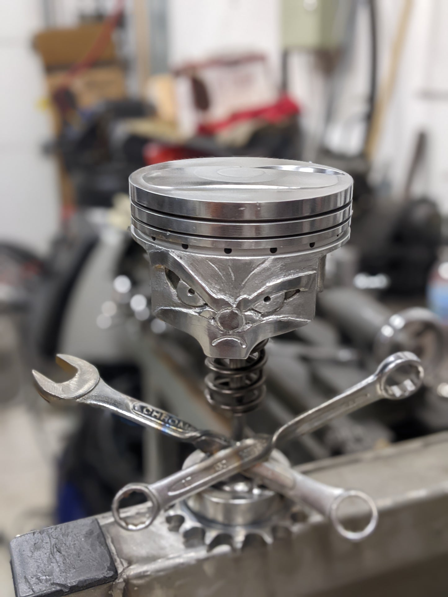 Twisted Wrenches Piston