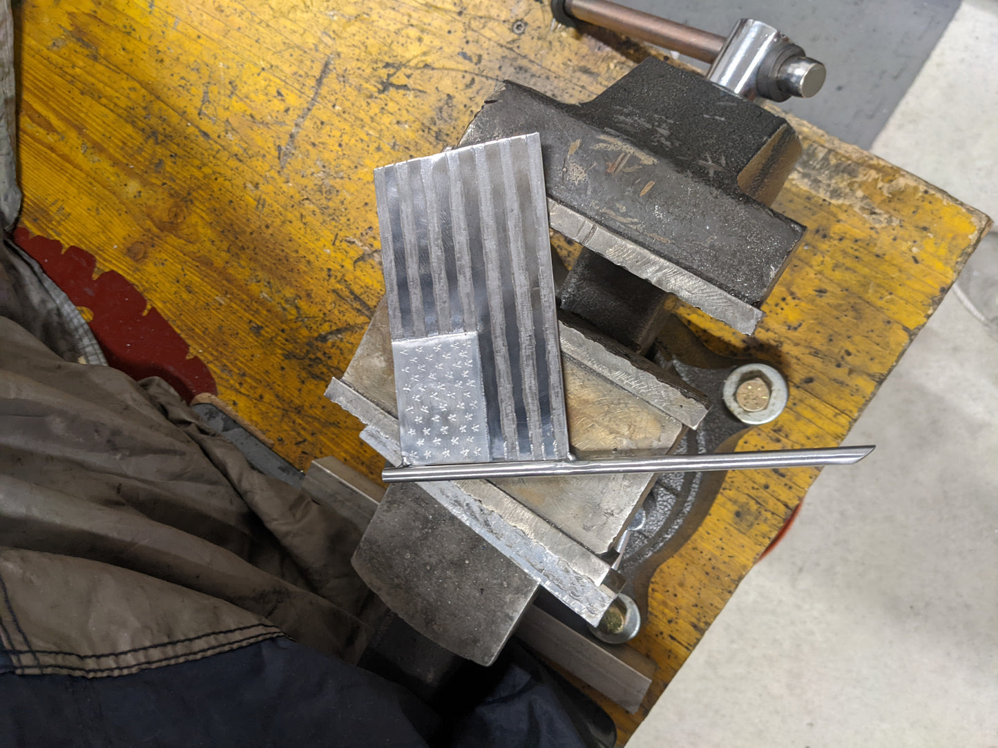 American Flag - Steel