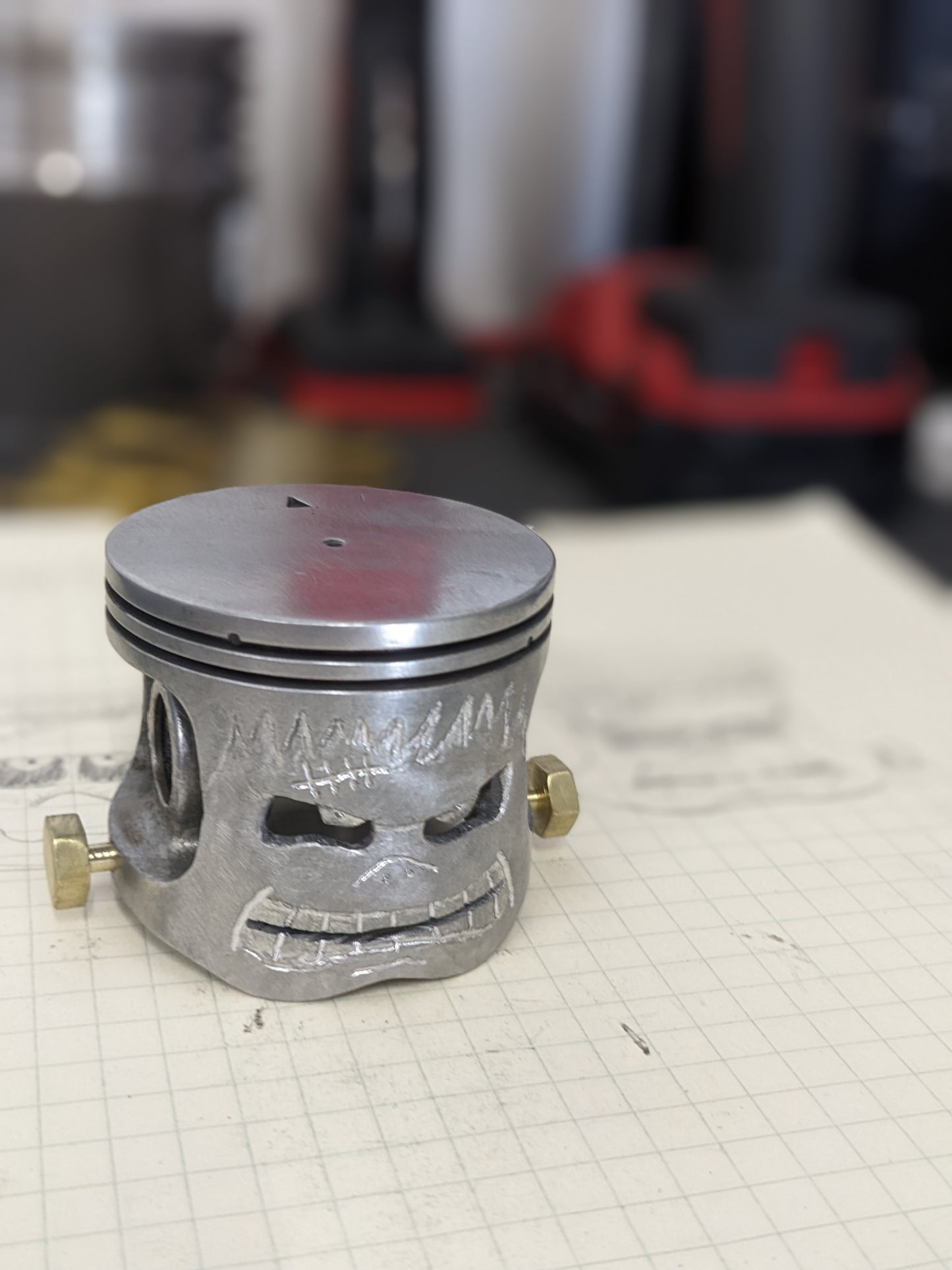 Small Frankenstein Piston