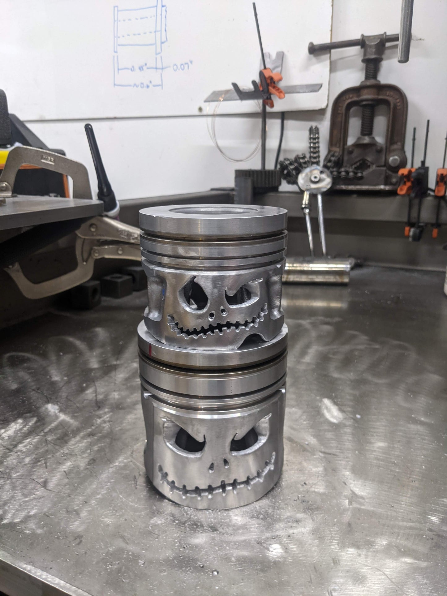 Jack Skellington Piston