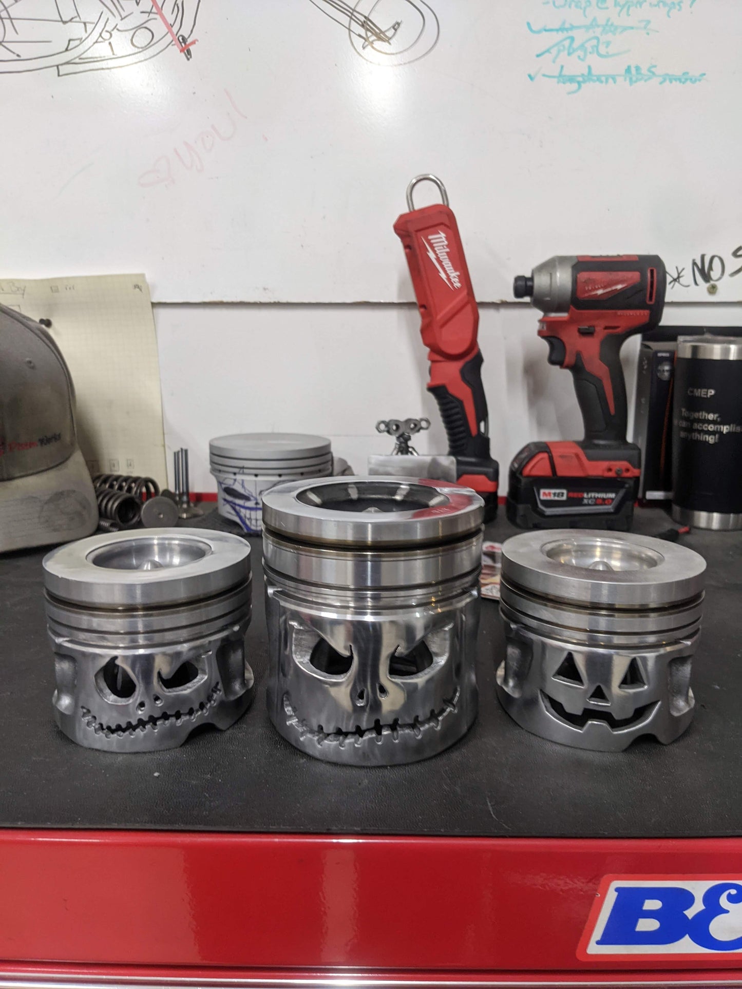 Jack Skellington Piston