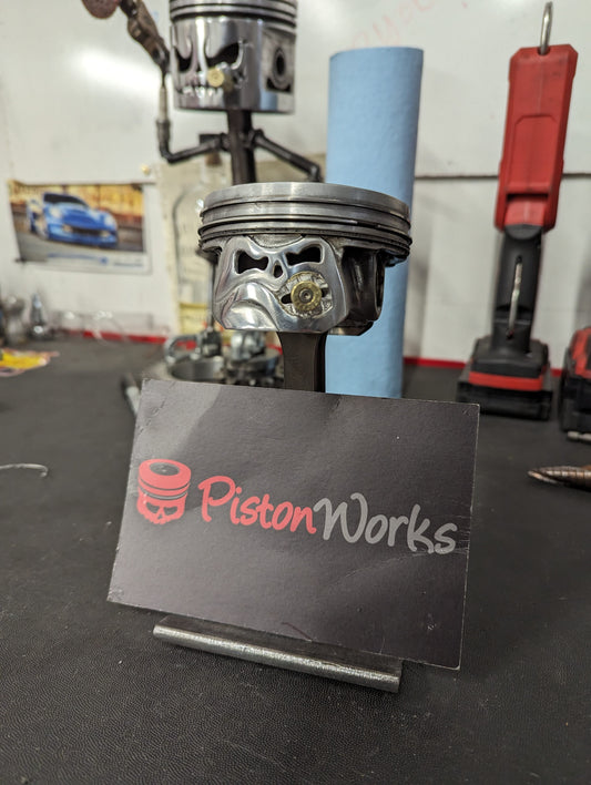 Business Card Holder Piston Guy