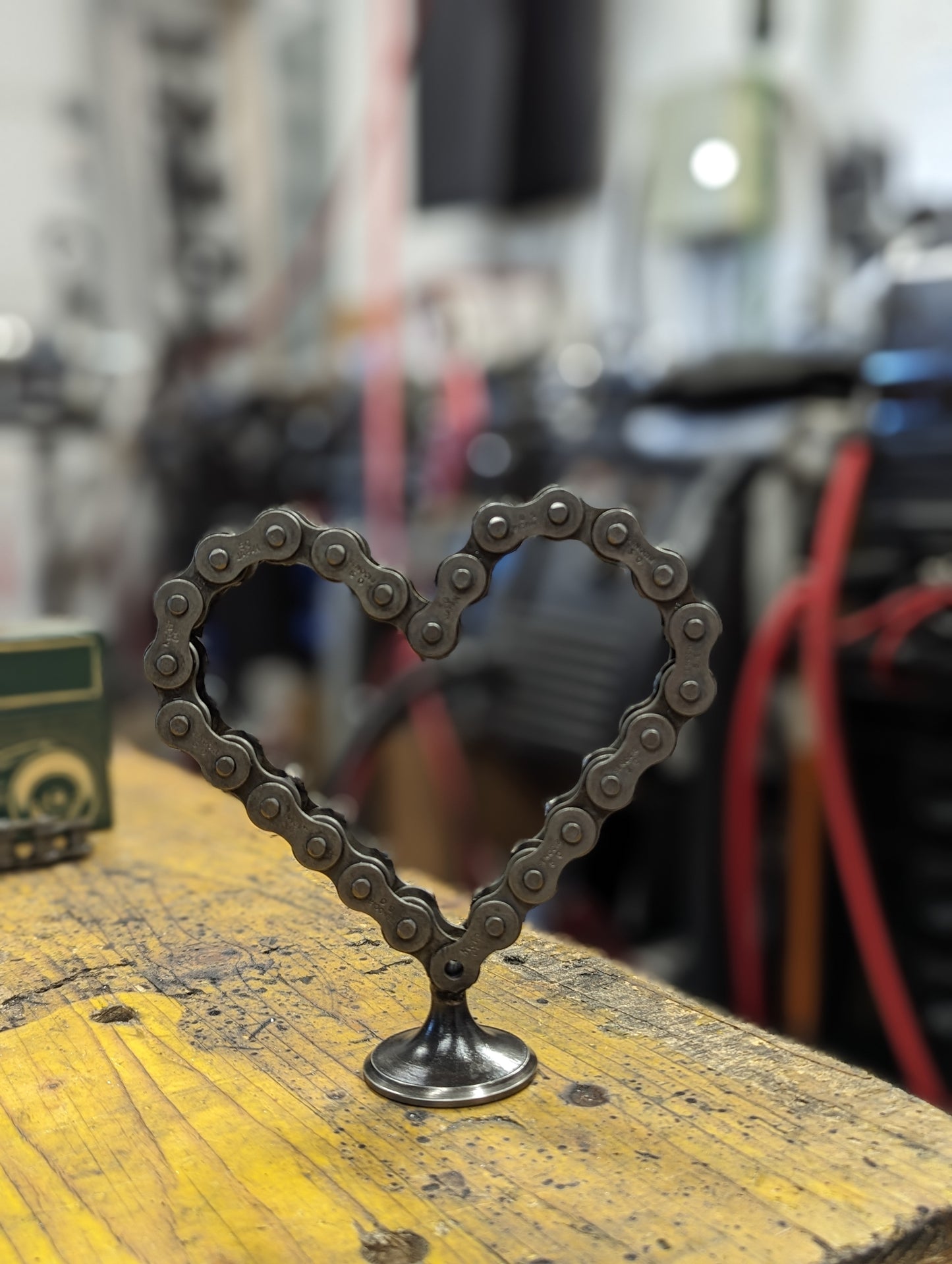 Motorcycle Chain Heart