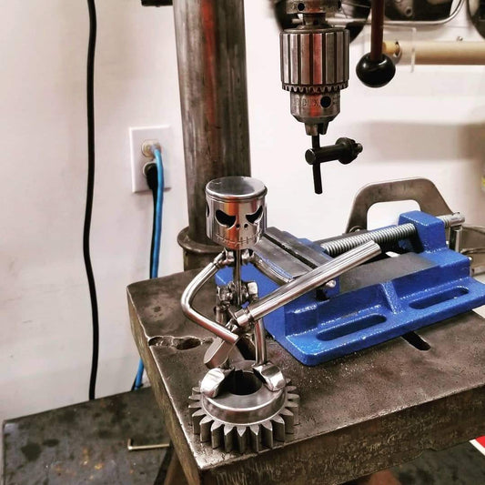 Small Piston Figure w/double barrel