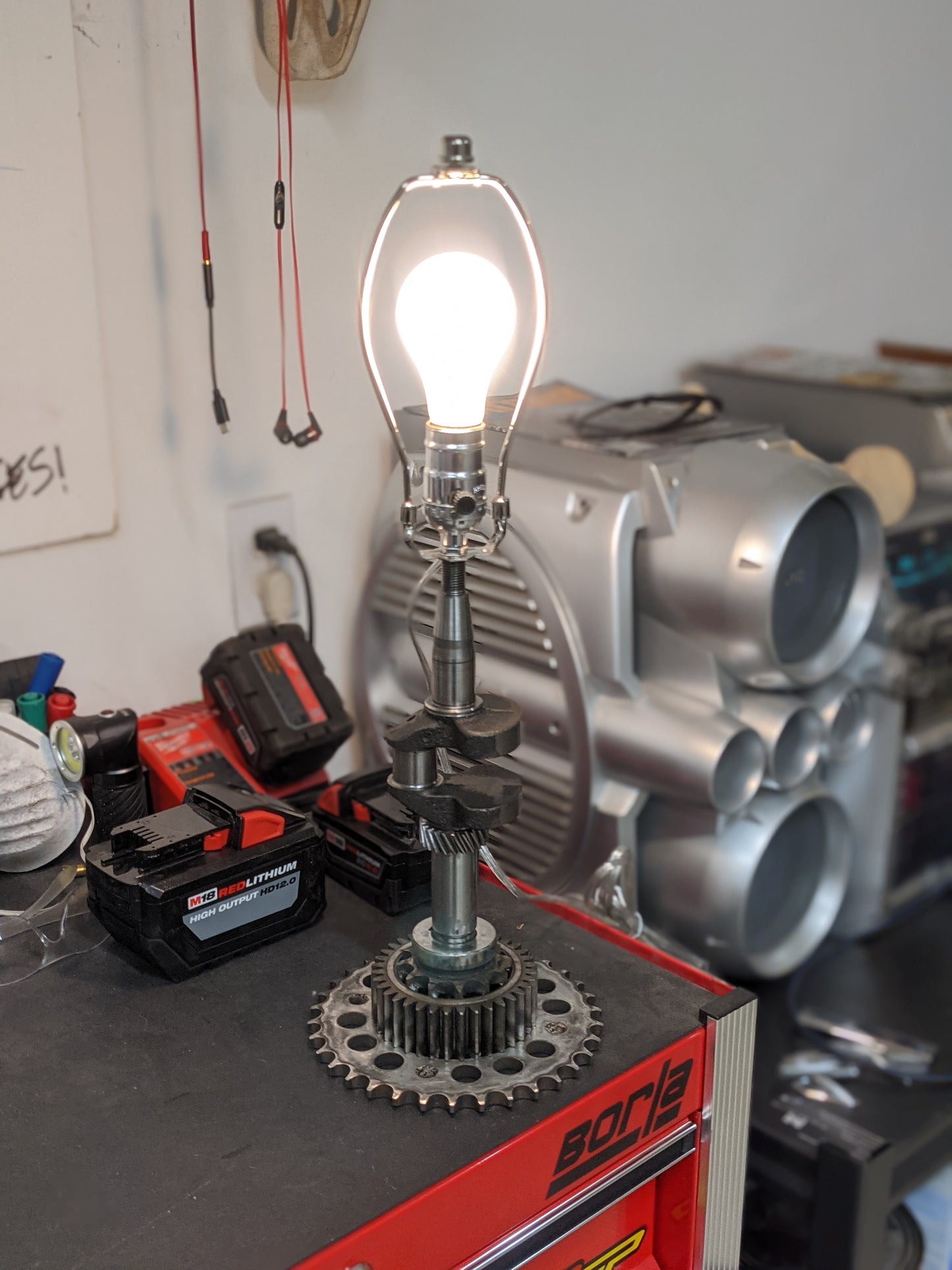 Small Crankshaft Lamp