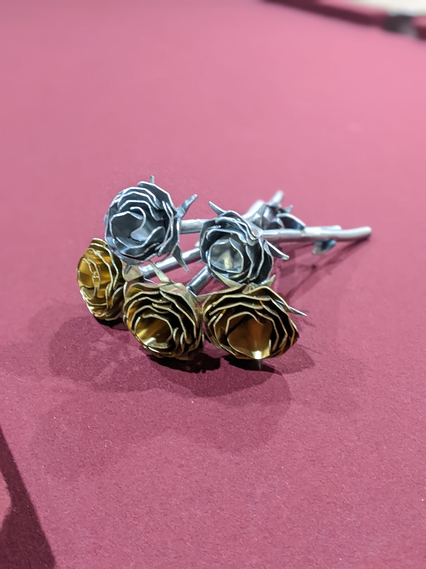 Handmade Metal Rose