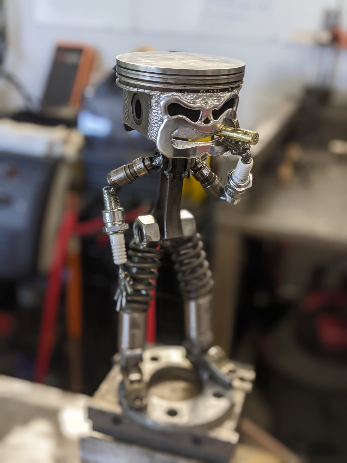 Custom Piston Figurine