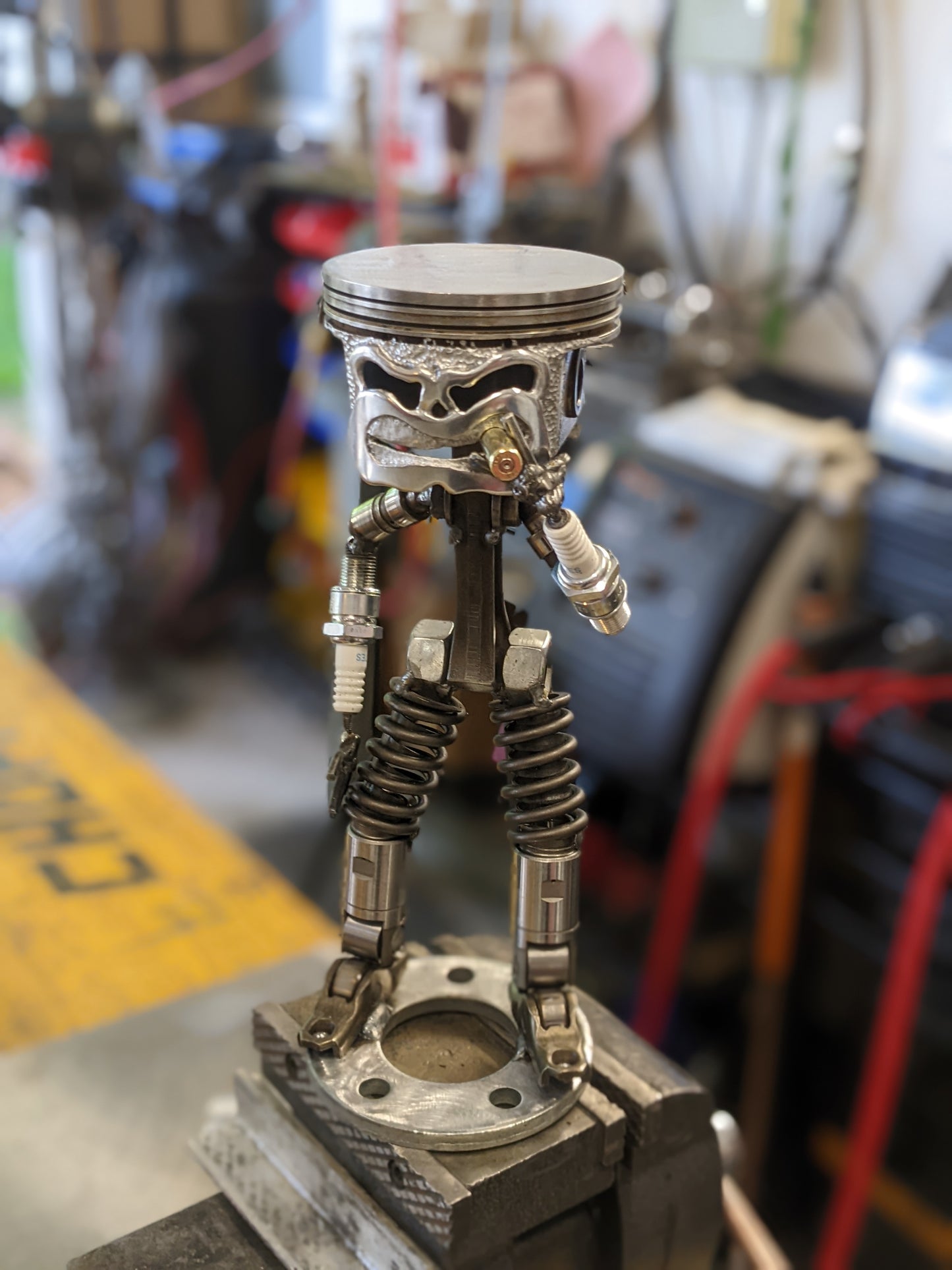 Custom Piston Figurine